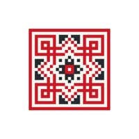 Картина по номерам ArtCraft Украинский орнамент 30х30 см (13040-AC)