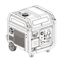 Генератор инверторный БЕНЗИНОВЫЙ Matari M9000I (8 kW), однофазный, 220V, 50Hz, объём бака 23л, электростартер