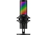 Гейминговый микрофон HyperX QuadCast 2 S, Omni/Uni/Bi, USB-A, 3м, NGenuity, RGB, черный
