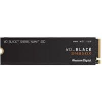 SSD накопичувач WD Black SN850X 1TB M.2 2280 PCIe Gen4 x4 NVMe, читання/запис: 7300/6300 МБ/с, IOPS 800K/1100K, TBW: 600