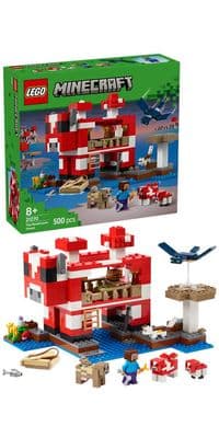 Конструктор LEGO Minecraft Грибний будинок