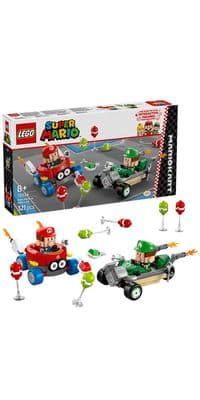 Конструктор LEGO Super Mario Mario Kart – Baby Mario vs. Baby Luigi