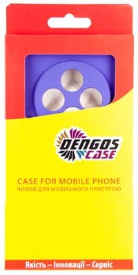 Чохол до мобільного телефона Dengos Xiaomi Redmi 14C Carbon + glass (Purple) (DG-KM-121)