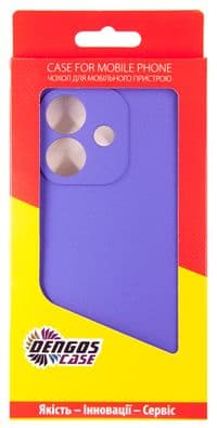 Чохол до мобільного телефона Dengos Carbon OPPO A3X (purple) (DG-TPU-CRBN-217)