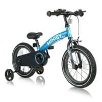 Дитячий велосипед QPlay біговел Miniby 3в1 Blue (CB01MiniByBlue)
