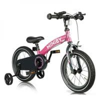 Дитячий велосипед QPlay біговел Miniby 3в1 Pink (CB01MiniByPink)