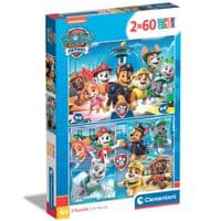 Пазл Clementoni 2 в 1 Paw Patrol, 2 по 60 элементов (21617)