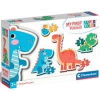 Пазл Clementoni 4 в 1 Dinosaurs, серия My First Puzzles (20834)