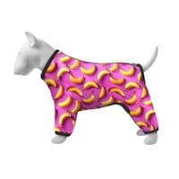 Ветровка для животных WAUDOG Clothes Бананы на розовом M 35 (392-4055)