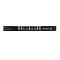 Керований мережевий комутатор рівня 3, 24x GbE RJ45, 4x SFP+, стекований, додатковий резервний блок живлення