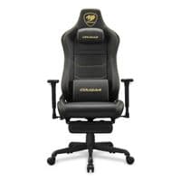 Крісло ігрове ARMOR EVO S Gold, чорний