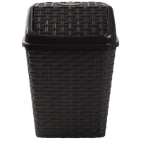 Корзина д/сміття VIOLET HOUSE 0752 Роттанг Grey з/кр 10 л (0752 Роттанг Grey с/к 10 л)