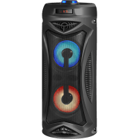 Портативная акустика DEFENDER (65171) G70 12Вт, Light/FM/microSD/USB/TWS, чорний