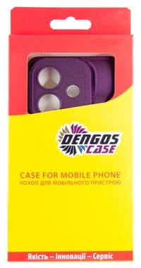Чохол до мобільного телефона Dengos Oppo A3X Soft + glass (Purple) (DG-KM-125)