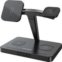 Бездротовий зарядний пристрій CANYON WS-404 15W 4in1 Black