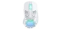 Миша Xtrfy M4, WL/USB-A, RGB, білий