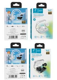 Bluetooth-гарнитура SkyDolphin TWS SL27 White (SDBTE-000191)