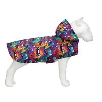 Дощовик для тварин WAUDOG Clothes Накидка з капюшоном Зубасті монстри S (356-4048)