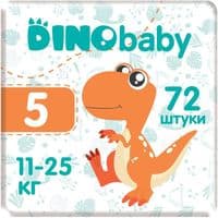 Підгузки Dino Baby Розмір 5 (11-25 кг) 108 шт (3 пачки по 36 шт) (2000998941246)