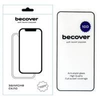 Стекло защитное BeCover Poco F6 Pro 10D Black (712586)