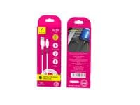 Кабель SkyDolphin S27V Spring Anti-Brake USB - micro USB (M/M), 1 м, Білий (SDUSB-000612)
