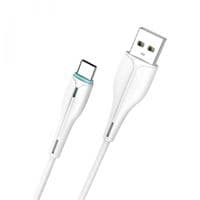 Кабель SkyDolphin S48T USB - USB Type-C (M/M), 1 м, Білий (SDUSB-000425)