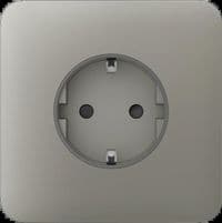 Передня панель для вбудованої розетки Ajax SoloCover for Outlet Basic, olive