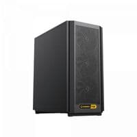 Корпус компьютерный Midi ATX без блока питания X, M-ATX, ITX. (Support BTF),Tempered Glass,Mesh,USB F46 Dark