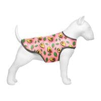 Курточка для животных WAUDOG Clothes Накидка Авокадо на розовом XXS (501-4051)