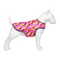 Курточка для животных WAUDOG Clothes Бананы на розовом L (505-4055)