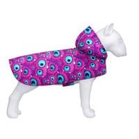Дождевик для животных WAUDOG Clothes Накидка с капюшоном Глаз монстра S (356-4049)
