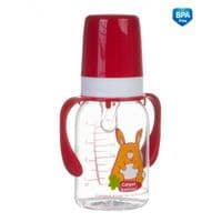 Бутылочка для кормления Canpol babies CUTE ANIMALS стандартная с ручками 120 мл синяя (11/823_blu)