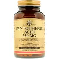 Витамин Solgar Pantothenic acid (B5) Пантотеновая кислота, 550 мг, 100 г (SOL-02171)
