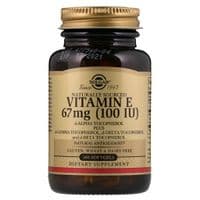 Витамин Solgar Витамин E, 67 мг (100 IU), d-Alpha Tocopherol & Mixed Tocoph (SOL-03461)