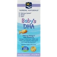 Жирные кислоты Nordic Naturals Рыбий жир (ДГК) для детей с витамином D3, Baby's DHA, wit (NOR-53787)