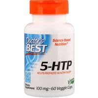 Аминокислота Doctor's Best 5-HTP (гидрокситриптофан), 100мг, 60 капсул (DRB-00077)