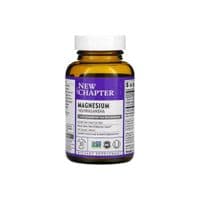 Минералы New Chapter Магний и Ашваганда, Magnesium + Ashwagandha, 30 вегетерианских кап (NCR-90240)