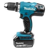 Шуруповерт-дриль акумуляторний Makita DDF453RFE 18B 2х3А·рік 42Нм 0-400·0-1300 об·хв кейс 1.8кг