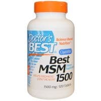 Витаминно-минеральный комплекс Doctor's Best МСМ (метилсульфонилметан) 1500, OptiMSM, 120 таблеток (DRB-00097)