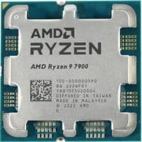 Настільний процесор AMD Ryzen 9 12C/24T 7900 (5,4 ГГц Макс. Boost, 76 МБ, 65 Вт, AM5) з графічним процесором Radeon