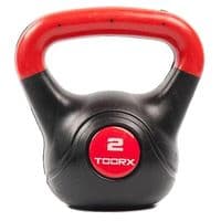 Гиря Toorx PVC 2 кг Black/Orange (KRP-2) (931124)