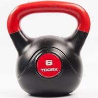 Гиря Toorx PVC 6 кг Black/Orange (KRP-6) (931126)