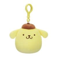 Мягкая игрушка Squishmallows на клипсе - Помпомпурин 9 см (SQSN00273)