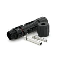 Конектор МС4 фотоэлектрический 1000V, 30A, IP67, для монтажа солнечных систем, Black