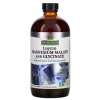 Минералы Nature's Answer Магний малат и глицинат, 200 мг, вкус мандарина, Liquid Magnesium (NTA-26173)