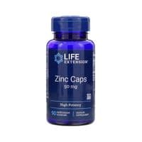 Минералы Life Extension Цинк высокой эффективности, Zinc Caps, High Potency, 50 мг, 9 (LEX-18139)