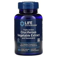 Травы Life Extension Экстракт крестоцветного тройного действия с ресвератрами (LEX-14696)