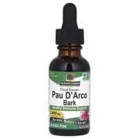 Трави Nature's Answer Кора Д'арко, без спирту, 2000 мг, Pau D'Arco Bark, Alcohol-Free, 30 мл (NTA-00652)