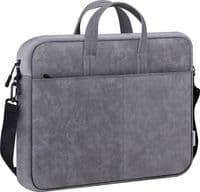 Сумка для ноутбука 15.6" Defender Solid, Grey, экокожа, 410х310х40 мм (26088)