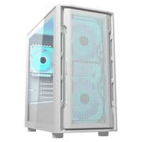 Корпус компьютерный Cougar Uniface Mini RGB, белый